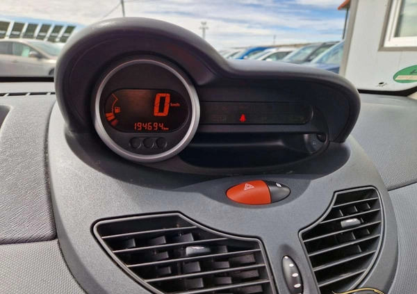 Renault Twingo cena 14900 przebieg: 194694, rok produkcji 2014 z Odolanów małe 301